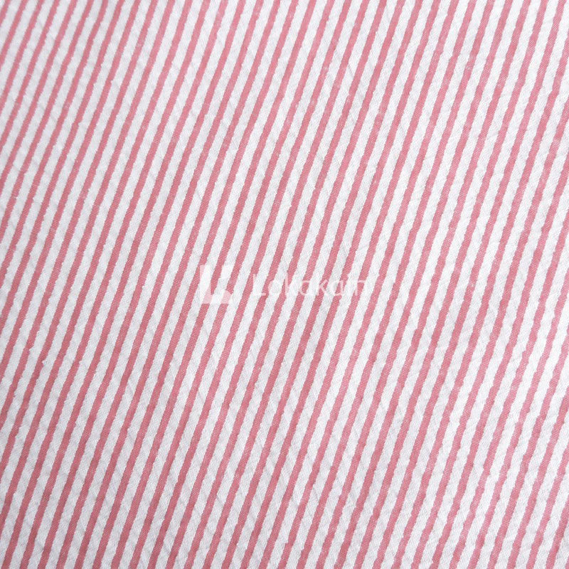 PREMIUM Crinkle Check Fabric / PREMIUM Crinkle Stripe Fabric / Seersucker Cotton Fabric