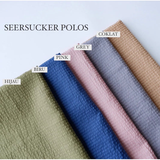 Kain Crinkle Seersucker / Kain Crinkle Uniqlo / Kain Uniqlo Seersucker